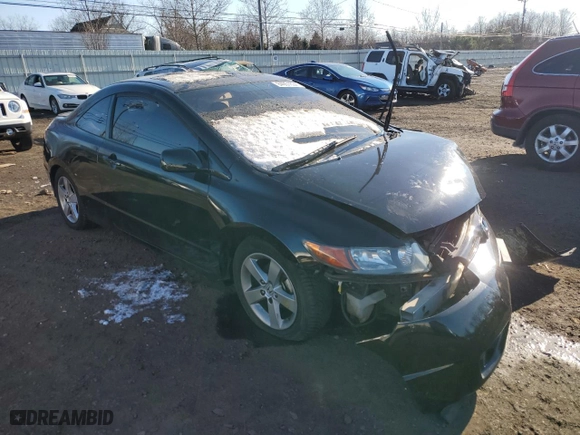 2008 Honda Civic Cpe EX-L with VIN 2HGFG12988H549171, listed as a Copart auction lot 84051634 with 0 mi miles and Salvage Title. Bid and sale history available at carsss.com. Image 4.