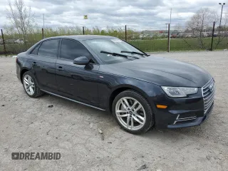 2017 Audi A4 Premium with VIN WAUDNAF47HN039800, listed as a Copart auction lot 53024345 with 89,826 mi miles and Clean title. Bid and sale history available at DreamBid. Image 4.