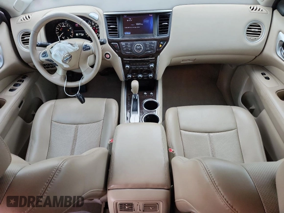 2014 Nissan Pathfinder Platinum with VIN 5N1AR2MN6EC728032, listed as a Copart auction lot 61914055 with 101,941 mi miles and Salvage title. Bid and sale history available at DreamBid. Image 8.
