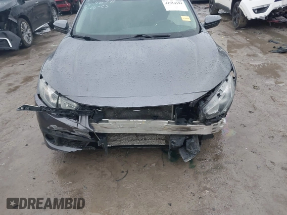 2016 Honda Civic Sedan EX with VIN 2HGFC2F83GH504303, listed as a IAAI auction lot 41914194 with 136,457 mi miles. Bid and sale history available at carsss.com. Image 6.