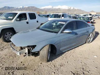 2013 Audi S6 Prestige with VIN WAUF2AFC4DN138318, listed as a Copart auction lot 52051465 with 0 mi miles and Salvage Title. Bid and sale history available at carsss.com. Image 1.