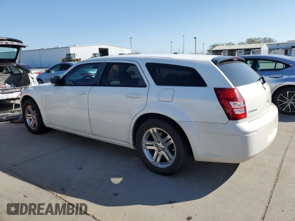 2007 Dodge Magnum with VIN 2D4FV47T47H643463, listed as a Copart auction lot 48587295 with 174,068 mi miles and Clean Title. Bid and sale history available at carsss.com. Image 2.
