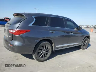 2013 Infiniti JX35 with VIN 5N1AL0MN8DC317994, listed as a Copart auction lot 76059494 with 164,953 mi miles and Clean Title. Bid and sale history available at carsss.com. Image 3.