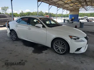2014 Lexus IS 250 with VIN JTHBF1D23E5003010, listed as a Copart auction lot 63061165 with 88,017 mi miles and Salvage title. Bid and sale history available at DreamBid. Image 4.
