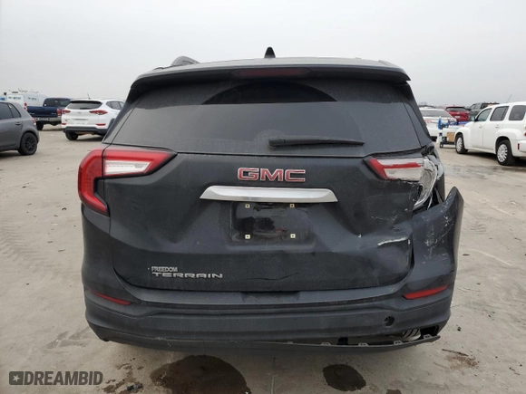 2023 GMC Terrain SLE with VIN 3GKALMEG6PL176545, listed as a Copart auction lot 89315945 with 47,083 mi miles and Clean Title. Bid and sale history available at carsss.com. Image 6.