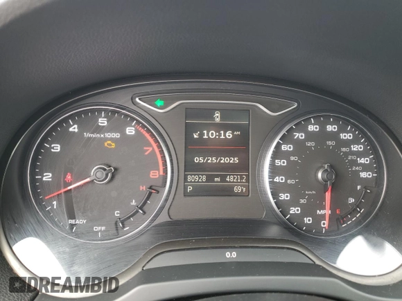 2016 Audi A3 Premium z VIN WAUA7GFF0G1067722, wystawiony jako Copart lot #51800685 z przebiegiem 80 928 mil mil oraz Nie do naprawy • Non repairable. Historia ofert i sprzedaży dostępna na DreamBid. Obrazek 9.