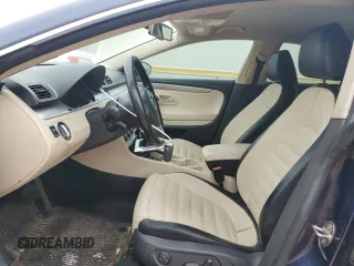 2012 Volkswagen CC Sport with VIN WVWMN7AN9CE544817, listed as a Copart auction lot 46077405 with 0 mi miles and Salvage Title. Bid and sale history available at carsss.com. Image 7.