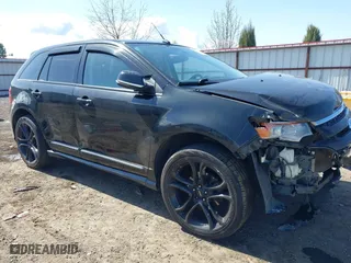 2013 Ford Edge Sport with VIN 2FMDK4AK5DBC08457, listed as a IAAI auction lot 41966286 with 1 mi miles. Bid and sale history available at carsss.com. Image 1.