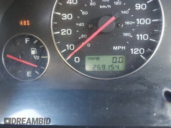 2004 Subaru Legacy Outback 35th Anniversary with VIN 4S3BH815147602509, listed as a IAAI auction lot 41881233 with 286,154 mi miles and . Bid and sale history available at DreamBid. Image 12.