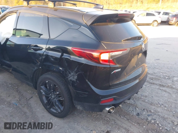 2021 Acura RDX w/A-Spec Package with VIN 5J8TC2H64ML004096, listed as a IAAI auction lot 41088400 with 46,443 mi miles. Bid and sale history available at carsss.com. Image 6.