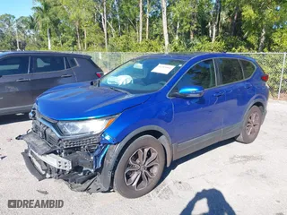 2020 Honda CR-V EX with VIN 7FARW1H57LE001412, listed as a IAAI auction lot 41289060 with 55,489 mi miles. Bid and sale history available at carsss.com. Image 18.
