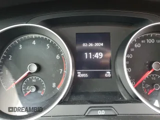 2020 Volkswagen Golf TSI with VIN 3VWW57AU2LM013207, listed as a Copart auction lot 43956314 with 40,955 mi miles and Clean title. Bid and sale history available at DreamBid. Image 9.