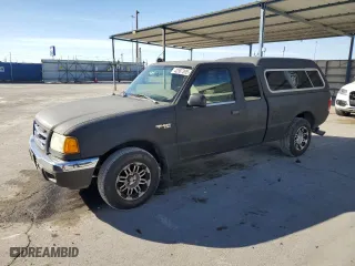 2002 Ford Ranger XL Fleet with VIN 1FTYR44U62PA36735, listed as a Copart auction lot 42587395 with 157,555 mi miles and Salvage Title. Bid and sale history available at carsss.com. Image 1.