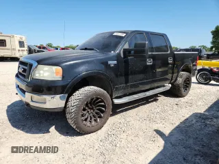 2004 Ford F-150 XLT with VIN 1FTPW14594KD82578, listed as a Copart auction lot 61647295 with 195,629 mi miles and Salvage title. Bid and sale history available at DreamBid. Image 1.