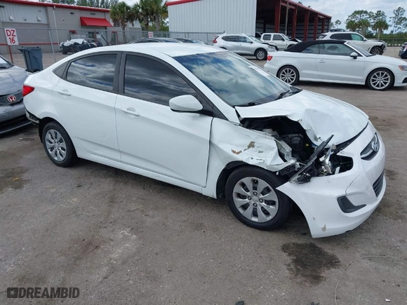 2015 Hyundai Accent GLS with VIN KMHCT4AE9FU808981, listed as a IAAI auction lot 41930246 with 160,406 mi miles. Bid and sale history available at carsss.com. Image 1.