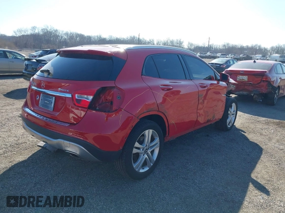 2019 Mercedes-Benz GLA 250 z VIN WDCTG4GB0KJ618482, wystawiony jako IAAI lot #41701212 z przebiegiem 57 849 mil mil oraz . Historia ofert i sprzedaży dostępna na DreamBid. Obrazek 4.