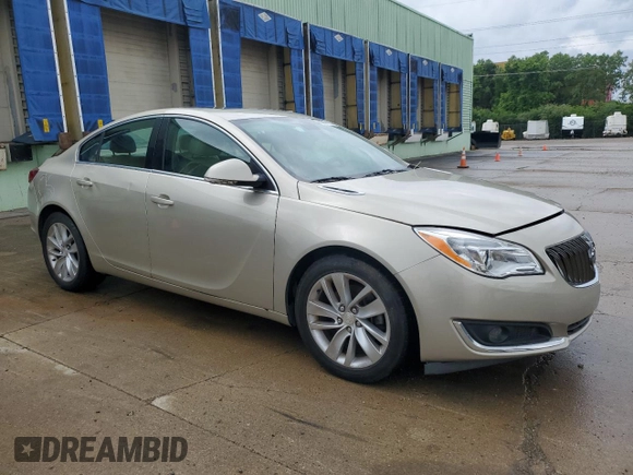 2015 Buick Regal с VIN 2G4GK5EX1F9202559, выставлен на аукционе Copart как лот 60507415 с пробегом 123 531 миль миль и Чистый • Clean title. История ставок и продаж доступна на DreamBid. Изображение 4.