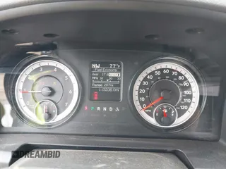 2018 Ram 1500 Express with VIN 1C6RR7FG7JS167415, listed as a IAAI auction lot 42395246 with 113,236 mi miles and . Bid and sale history available at DreamBid. Image 7.