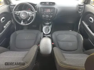 2015 Kia Soul + with VIN KNDJP3A57F7197132, listed as a Copart auction lot 55134205 with 137,968 mi miles and Salvage Title. Bid and sale history available at DreamBid. Image 8.