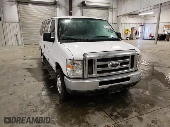 2011 Ford Econoline Passenger XL with VIN 1FBSS3BL8BDB07454, listed as a Copart auction lot 84713284 with 96,635 mi miles and Salvage title. Bid and sale history available at DreamBid. Image 12.