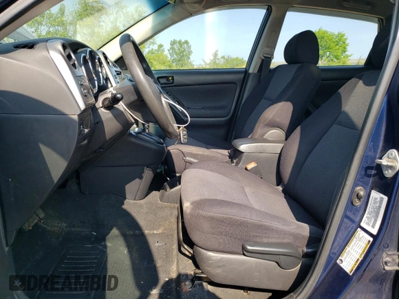 2006 Pontiac Vibe with VIN 5Y2SL65866Z438818, listed as a Copart auction lot 59601475 with 248,953 mi miles and Salvage title. Bid and sale history available at DreamBid. Image 7.