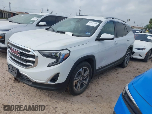 2020 GMC Terrain SLT with VIN 3GKALPEV4LL306123, listed as a IAAI auction lot 41919696 with Not provided miles and . Bid and sale history available at DreamBid. Image 16.