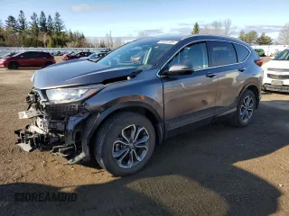 2022 Honda CR-V EX-L with VIN 2HKRW2H87NH226073, listed as a Copart auction lot 54881405 with 23,608 mi miles and Salvage title. Bid and sale history available at DreamBid. Image 1.