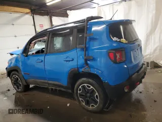 2015 Jeep Renegade Trailhawk with VIN ZACCJBCT0FPB74673, listed as a Copart auction lot 63626295 with 152,146 mi miles and Salvage title. Bid and sale history available at DreamBid. Image 2.