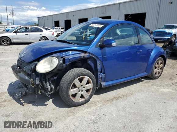2007 Volkswagen Beetle with VIN 3VWRW31C37M512906, listed as a Copart auction lot 56718745 with 148,796 mi miles and Salvage title. Bid and sale history available at DreamBid. Image 1.