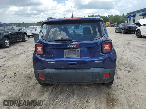 2019 Jeep Renegade Latitude with VIN ZACNJABB0KPK84392, listed as a Copart auction lot 61554635 with Not provided miles and Salvage title. Bid and sale history available at DreamBid. Image 6.