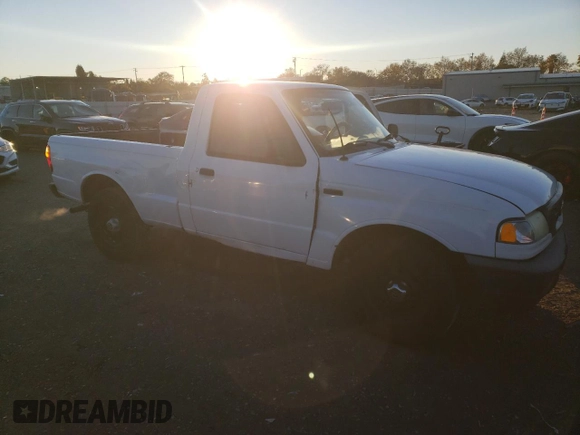 2005 Mazda B-Series 2WD Truck with VIN 4F4YR12DX5PM02810, listed as a Copart auction lot 82188324 with 203,619 mi miles and Salvage Title. Bid and sale history available at carsss.com. Image 4.