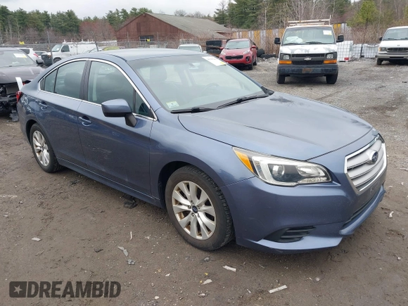 2016 Subaru Legacy Premium with VIN 4S3BNAC62G3058474, listed as a IAAI auction lot 41998499 with 90,536 mi miles and . Bid and sale history available at DreamBid. Image 1.