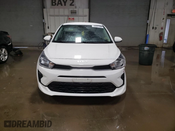2022 Kia Rio LX with VIN 3KPA24ADXNE444685, listed as a Copart auction lot 78491184 with 89,405 mi miles and Salvage Title. Bid and sale history available at carsss.com. Image 5.