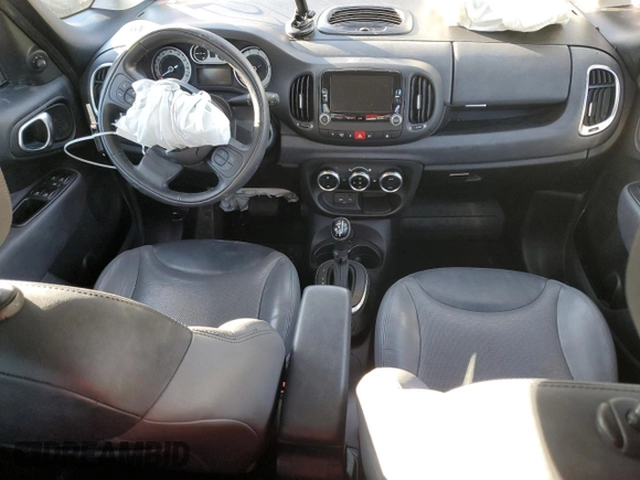 2014 FIAT 500L Lounge with VIN ZFBCFACH8EZ018710, listed as a Copart auction lot 84325754 with 49,445 mi miles and Salvage Title. Bid and sale history available at carsss.com. Image 8.