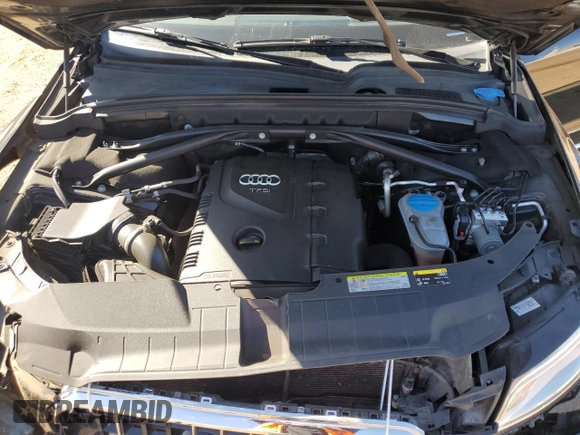 2015 Audi Q5 Premium Plus with VIN WA1LFAFP1FA094375, listed as a Copart auction lot 53404925 with 80,730 mi miles and Salvage title. Bid and sale history available at DreamBid. Image 14.