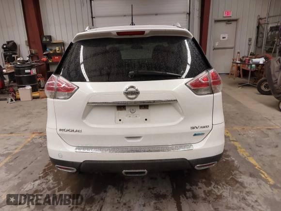 2014 Nissan Rogue SL with VIN 5N1AT2MV5EC771438, listed as a IAAI auction lot 40928208 with 138,910 mi miles and . Bid and sale history available at DreamBid. Image 16.