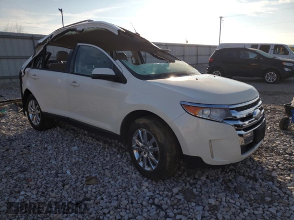 2014 Ford Edge SEL with VIN 2FMDK3JC7EBA74295, listed as a Copart auction lot 44187175 with 0 mi miles and Non Repairable. Bid and sale history available at carsss.com. Image 4.