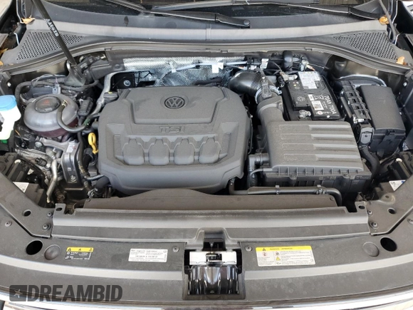 2024 Volkswagen Tiguan S with VIN 3VVRB7AX1RM085254, listed as a Copart auction lot 58622295 with 7,316 mi miles and Salvage title. Bid and sale history available at DreamBid. Image 12.