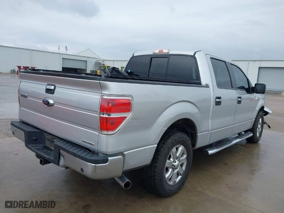 2013 Ford F-150 XL with VIN 1FTFW1CF6DKF90942, listed as a IAAI auction lot 41757048 with 236,239 mi miles. Bid and sale history available at carsss.com. Image 4.