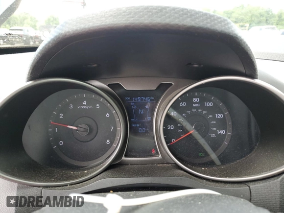 2013 Hyundai Veloster w/Gray Int z VIN KMHTC6AD9DU110094, wystawiony jako Copart lot #64660645 z przebiegiem 149 746 mil mil oraz Szkoda całkowita • Salvage title. Historia ofert i sprzedaży dostępna na DreamBid. Obrazek 9.