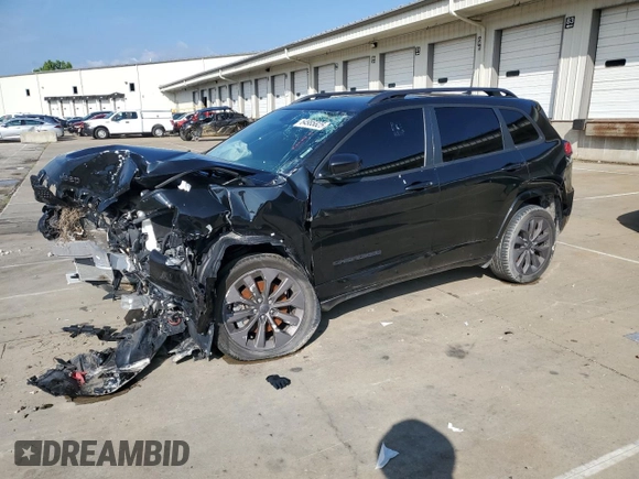 2020 Jeep Cherokee Limited with VIN 1C4PJMDX7LD604944, listed as a Copart auction lot 64985825 with 70,574 mi miles and Salvage title. Bid and sale history available at DreamBid. Image 1.