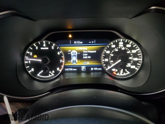 2016 Nissan Maxima SL with VIN 1N4AA6AP4GC414171, listed as a Copart auction lot 88233475 with 142,709 mi miles and Clean title. Bid and sale history available at DreamBid. Image 9.