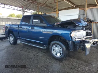 2024 Ram 2500 Big Horn with VIN 3C6UR5DJ0RG353426, listed as a Copart auction lot 62302915 with 16,508 mi miles and Clean title. Bid and sale history available at DreamBid. Image 4.