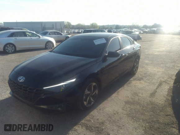 2023 Hyundai Elantra SEL with VIN KMHLS4AG1PU424103, listed as a IAAI auction lot 39127549 with 9,355 mi miles and . Bid and sale history available at DreamBid. Image 17.