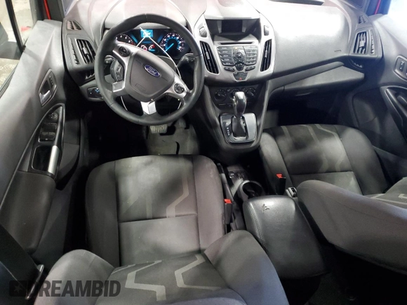 2016 Ford Transit Connect XLT with VIN NM0GE9F7XG1238027, listed as a Copart auction lot 58196335 with 137,144 mi miles and Salvage title. Bid and sale history available at DreamBid. Image 8.