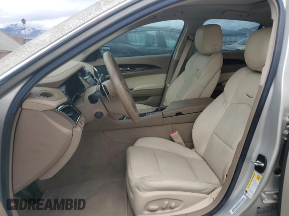 2016 Cadillac CTS Luxury Collection RWD with VIN 1G6AR5SX5G0120942, listed as a Copart auction lot 44390635 with 27,177 mi miles and Salvage Title. Bid and sale history available at DreamBid. Image 7.