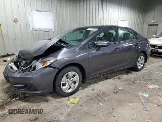 2015 Honda Civic LX with VIN 19XFB2F50FE026925, listed as a Copart auction lot 55179905 with 181,255 mi miles and Non Repairable. Bid and sale history available at DreamBid. Image 1.