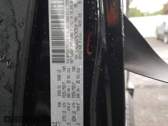 2017 Jeep Wrangler Unlimited Sport with VIN 1C4BJWDG7HL747010, listed as a Copart auction lot 64274405 with 61,602 mi miles and Salvage title. Bid and sale history available at DreamBid. Image 12.