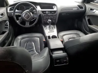 2009 Audi A4 Premium Plus with VIN WAUSF78KX9N024437, listed as a Copart auction lot 55547125 with 120,857 mi miles and Salvage title. Bid and sale history available at DreamBid. Image 8.