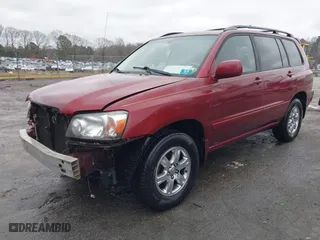 2007 Toyota Highlander w/3rd Row with VIN JTEEP21A870209402, listed as a IAAI auction lot 41541621 with 227,697 mi miles. Bid and sale history available at carsss.com. Image 2.